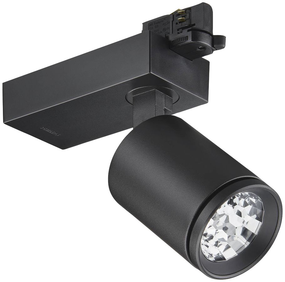 Spot LED Philips ST770T per binario, 930, 4100lm, 24° nero