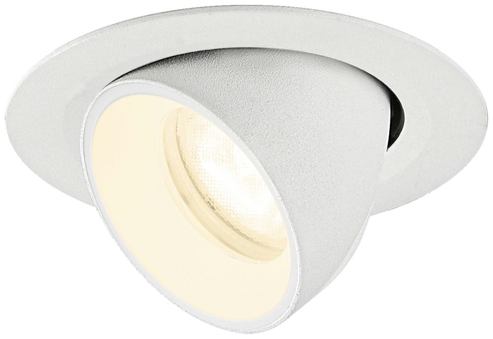 Downlight LED SLV NUMINOS GIMBLE XS 6.9W 1000lm 4000K WB DALI Ø80×57mm bc