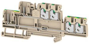 Morsetto di passaggio componibile WM SPGTB 2.5 2T FT-PE 6C/2 2.5mm² 3×2 DIN35 be