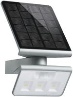 LED-Wandleuchte Steinel XSolar L-S Solar/Akku 1.2W 150lm 3000K IP44 silber