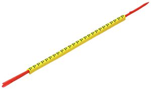 Montagedorn Weidmüller CLI R für Ø1…3mm 3×3.4mm Aufdruck: P, gelb