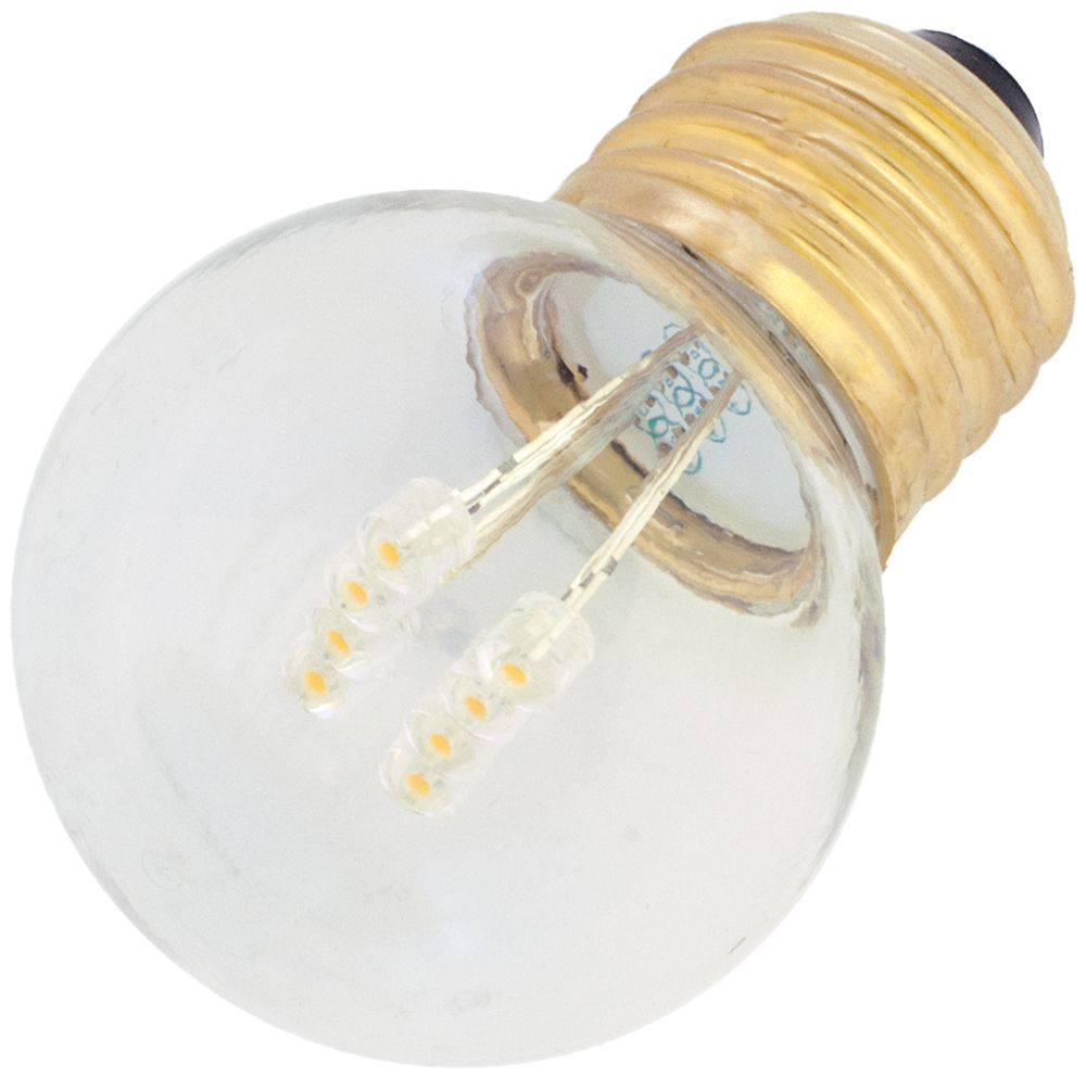 Lampe LED ELBRO E27, 1W, 230V, 40lm, 2700K, 300°, Ø45, blanc, clair