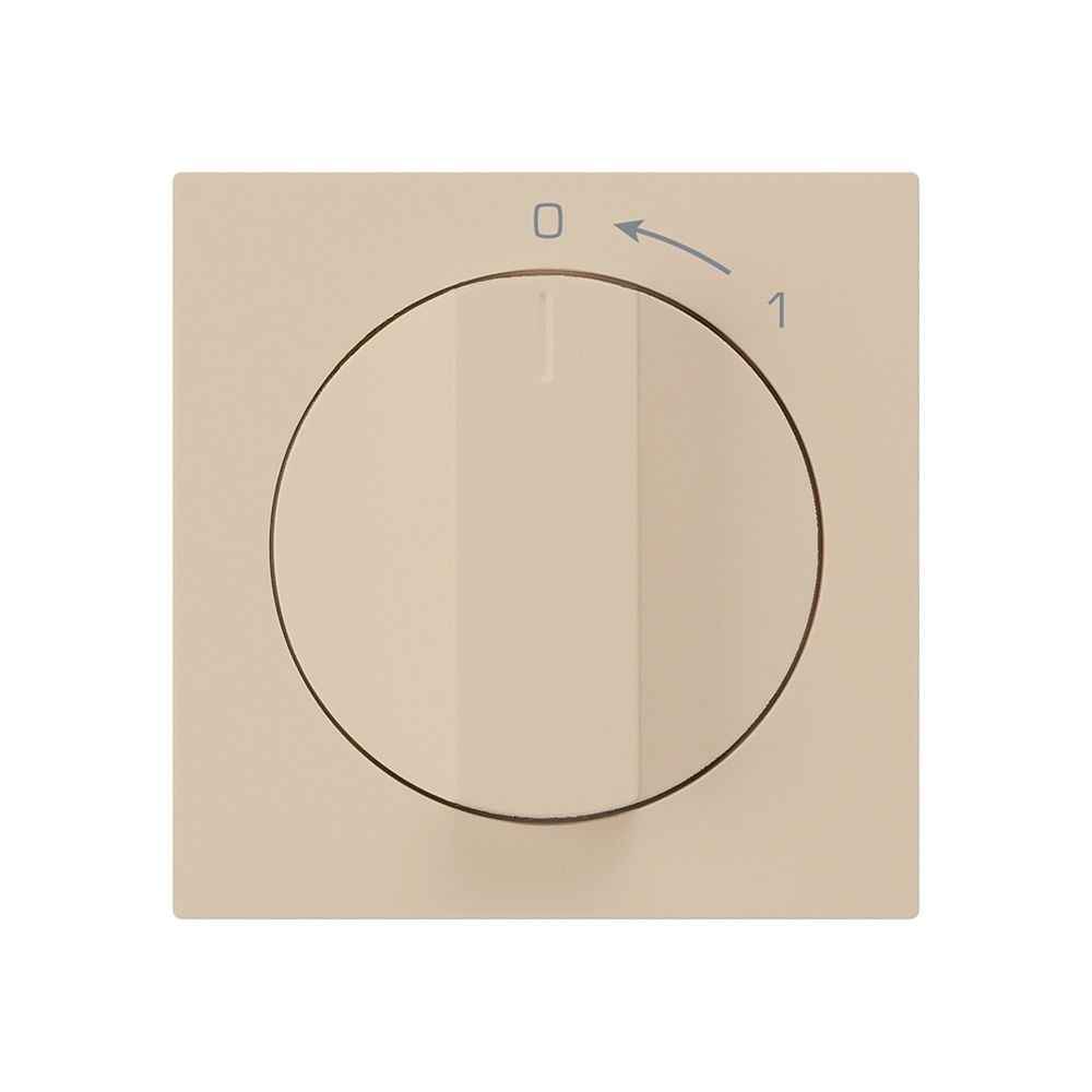 Schwenktaster 0<-1/1L beige kallysto mit Drehgriff