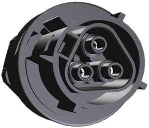 Buchsenteil Wieland 0.5…2.5mm² 3L schwarz