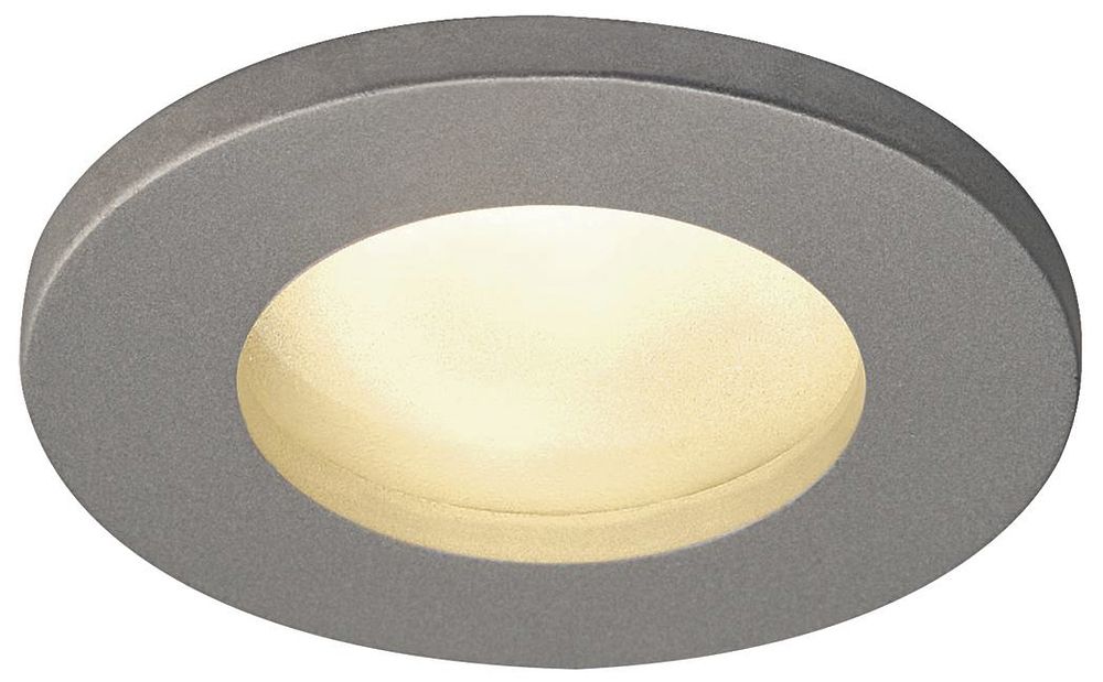 EB-Deckenleuchte SLV DOLIX OUT ROUND GU10 50W IP65/20 EB-Ø68mm grau