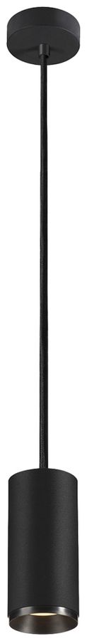 LED-Pendelleuchte SLV NUMINOS M DALI 20W 1880lm 3000K 60° Ø85×185mm schwarz