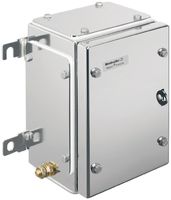 Scatola metallica Ex Weidmüller KTB S4E1 152×229×133mm acciaio preg.pla.d.brida