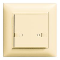 UP-Taster ZEP 1K/1T ON-OFF Zentral-Nebenstelle EDIZIOdue vanille