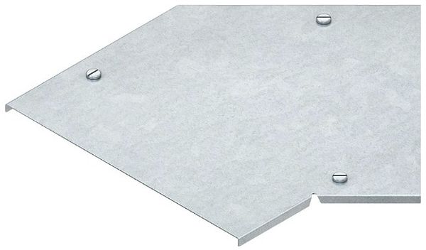 Couvercle Niedax, pour coude 45° pour KR, largeur 404mm, avec système fermeture