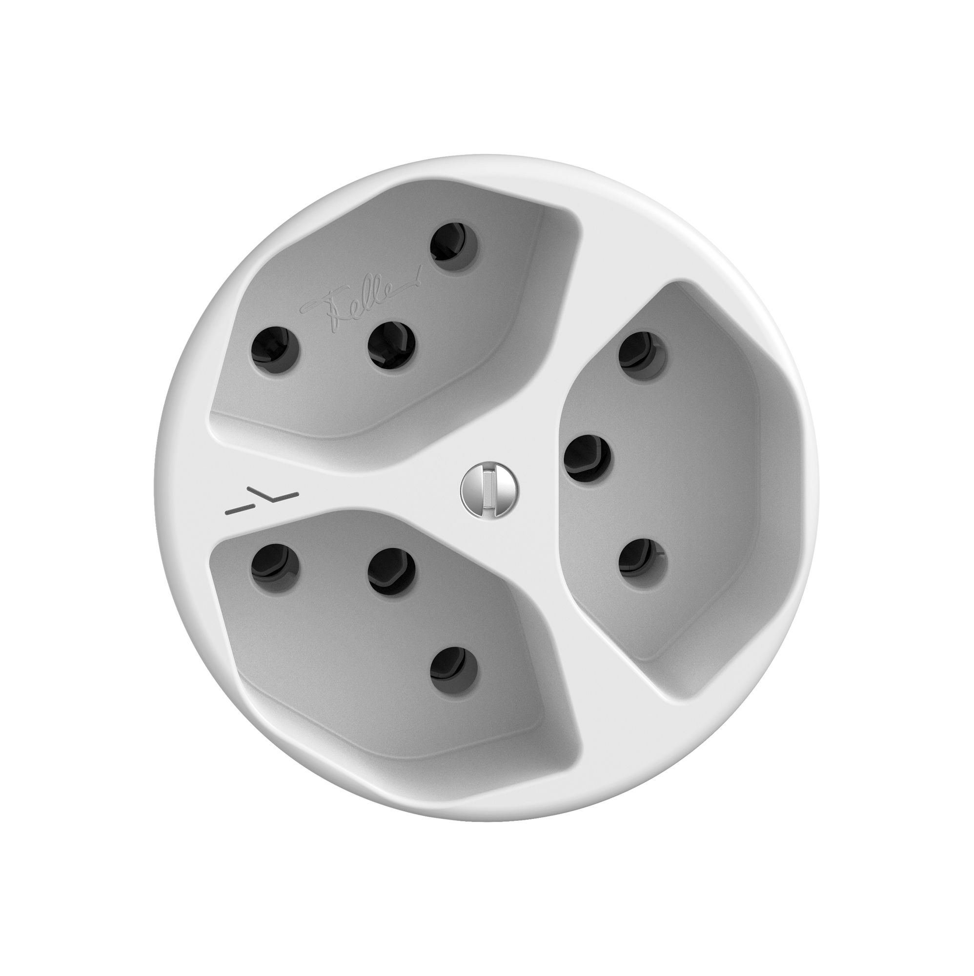 Kit di montaggio STANDARDdue SNAPFIX® per presa 3×T13 separata bi