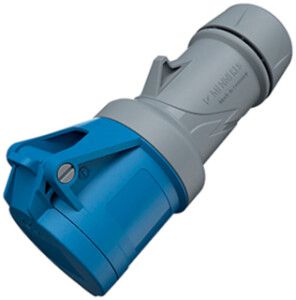 Prise mobile CEE Mennekes PowerTOP Plus 3P 16A 230V 6h bl IP44 borne à vis