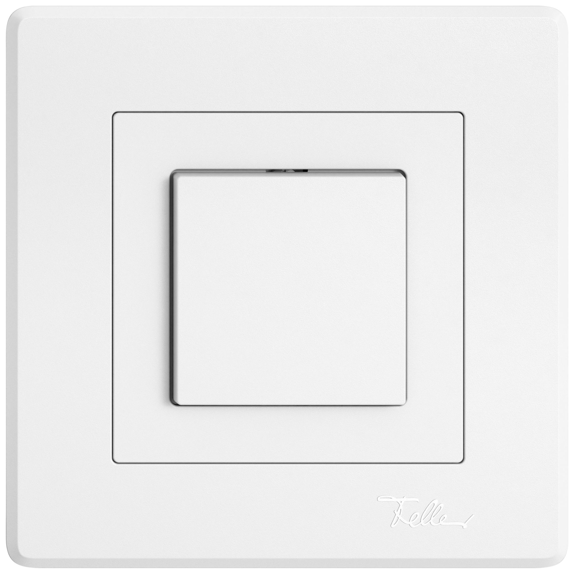 UP-Montageset EDIZIO.liv SNAPFIX® für Schalter und Taster unbel.m.1 Knopf ws