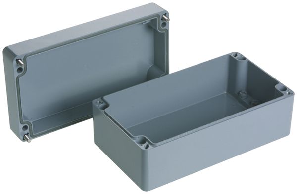 Scatola AP Al 330×230×110mm grigio IP65 Lithos Woertz