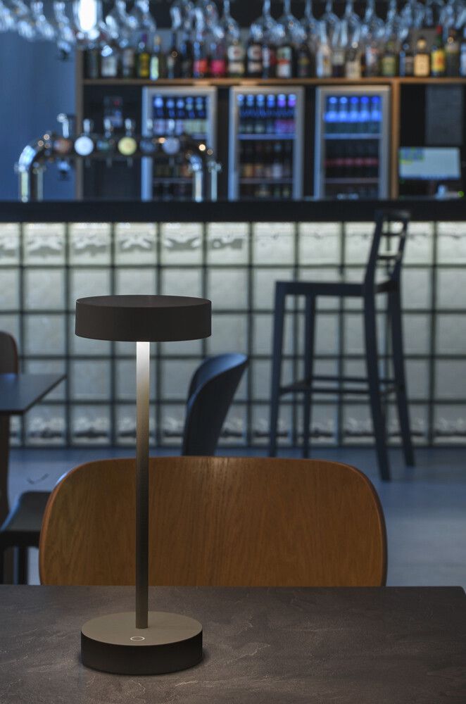 Lampada da tavolo LED SLV VINOLINA 2.2W 130lm 2700/3000K REG nero