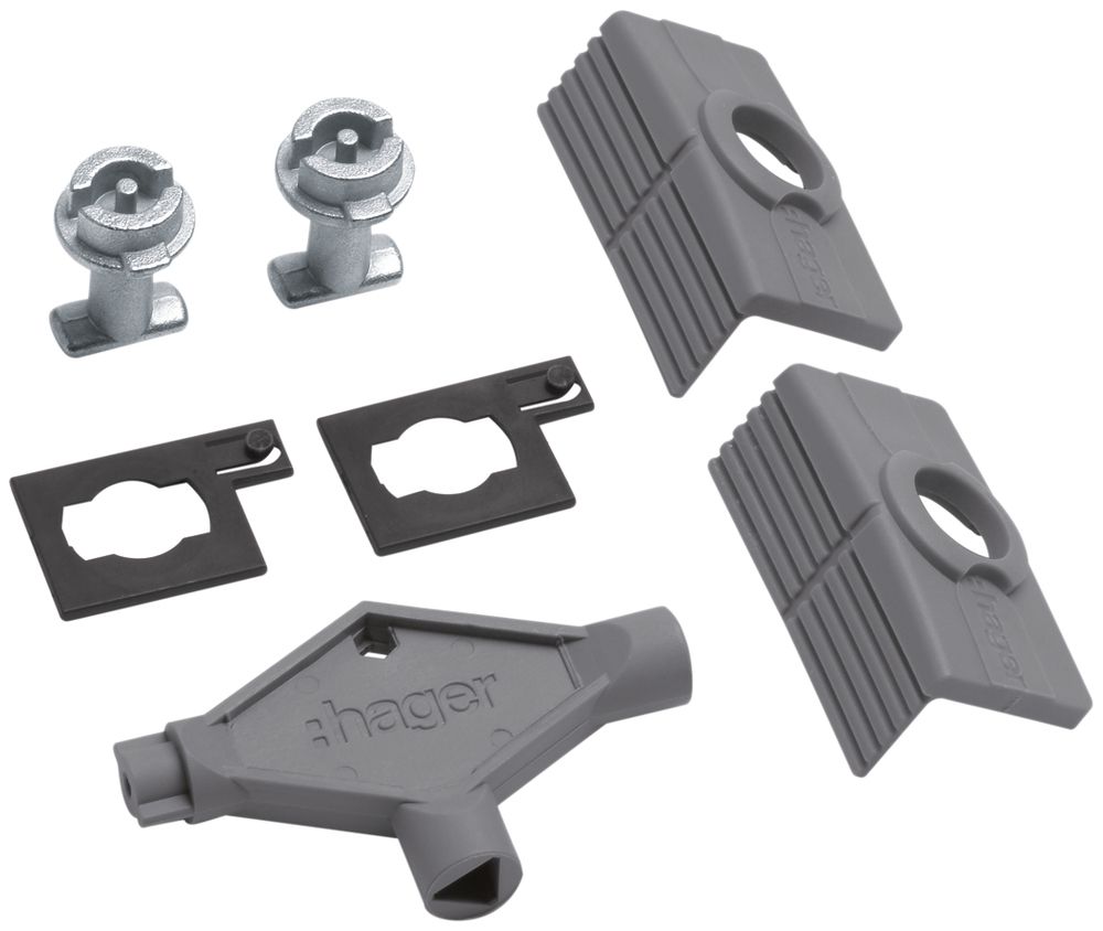 Schlosseinsatz Hager Orion.Plus Doppelbart 3mm 2 Stück