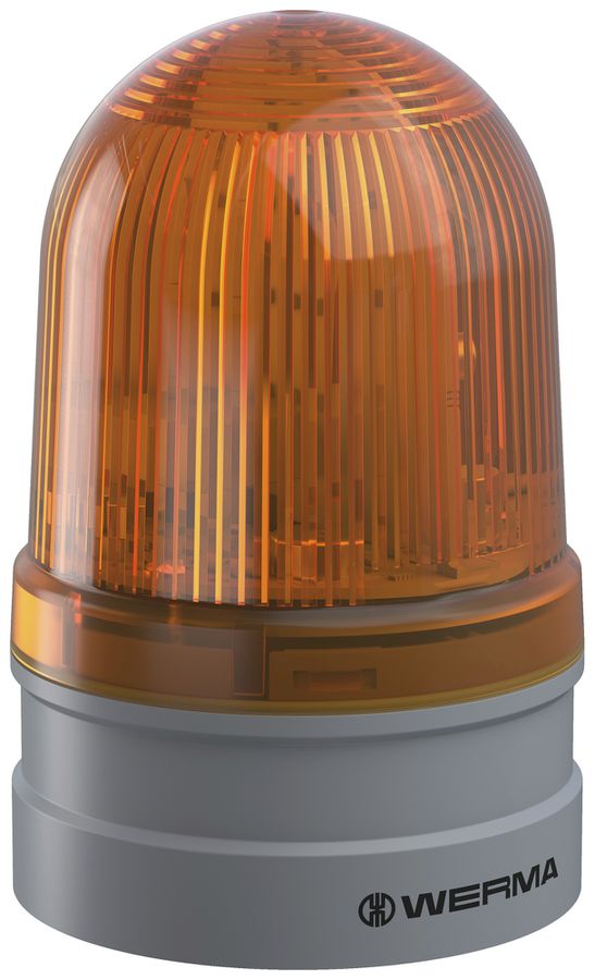 Blinkleuchte WERMA Midi TwinLIGHT, 12/24VAC/DC, gelb