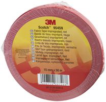 Gewebeband imprägniert Scotchlok 19 mm×50m rot