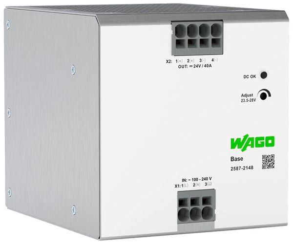 Alimentation INC WAGO IN:230V OUT:24V 40A 960W