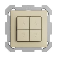 UP-Storentaster EDIZIOdue FM vanille 2-Kanäle