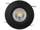 EB-LED-Spot MH WOODY 1×5.7W 660lm 3000K IP44 WB DIM Ø65…76mm schwarz