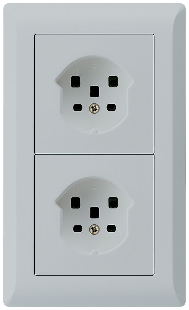 Combinaison ENC kallysto.line grd.I-I verticale 2×type 25 gris clair