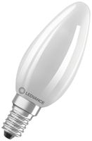 Lampada LED LEDVANCE CLASSIC B E14 1.2W 255lm 2700K Ø35×100mm B10.5 opaco