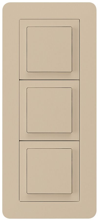 UP-Kombination kallysto.trend Gr.I-I-I vertikal 3×Schalter S3 beige