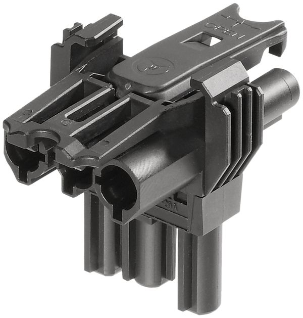 Bloc de distribution Wieland 3L GST18I3VK2P1TB V SW noir