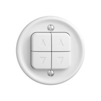 Montageset STANDARDdue SNAPFIX® für Storenschalter und -taster m.4 Tasten ws