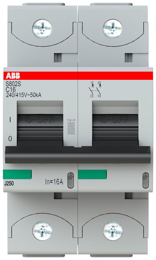 Leitungsschutzschalter ABB S802S-C 16A 50kA