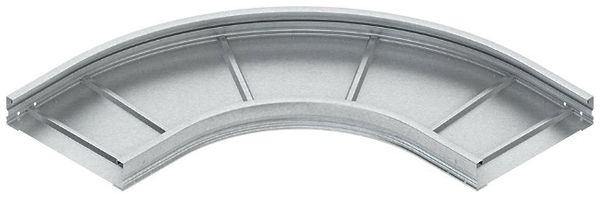 Bogen 90° Niedax, für WRL,105×200mm, ungelocht, Stahl, feuerverzinkt