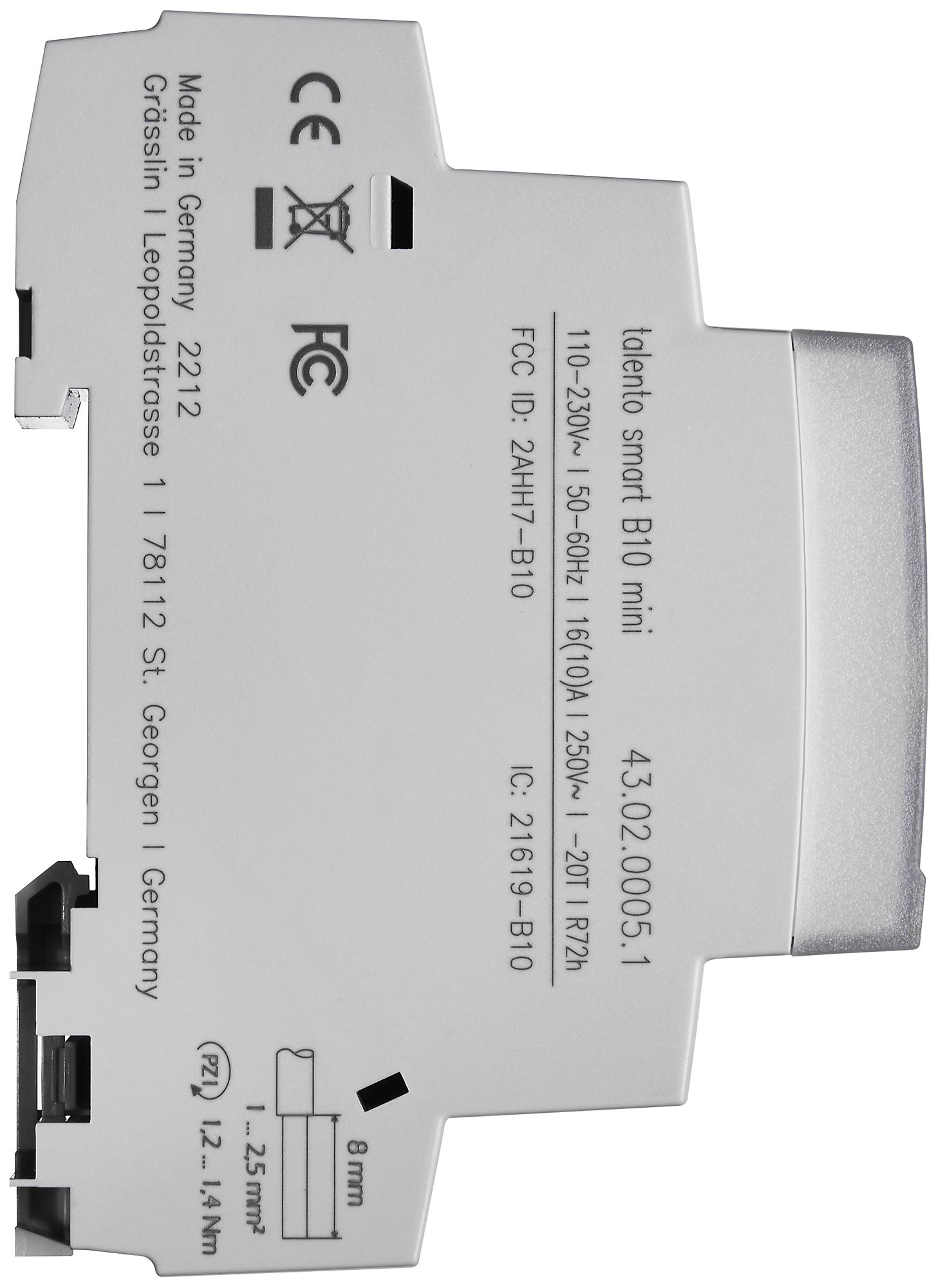 Timer digitale AMD talento smart B10, 2-canale, 110…230VAC