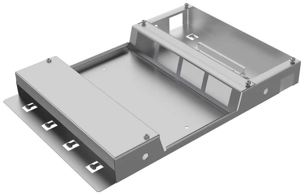 Bodendose doppelt Lanz H=45mm 8 FLF