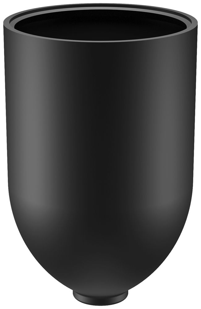 Deckenrosette Sylvania OneTrack Polycarbonat Ø32×45mm schwarz Rohr ØM6