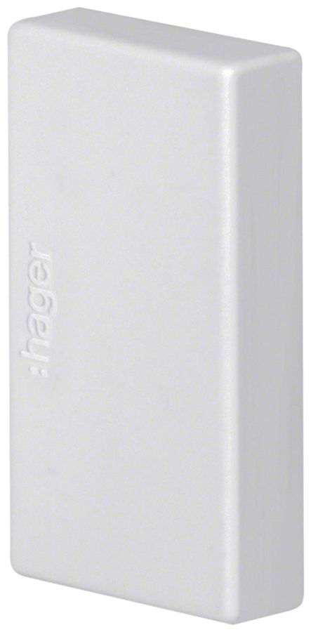 Endstück Hager tehalit.LF 33×20mm grau IP30