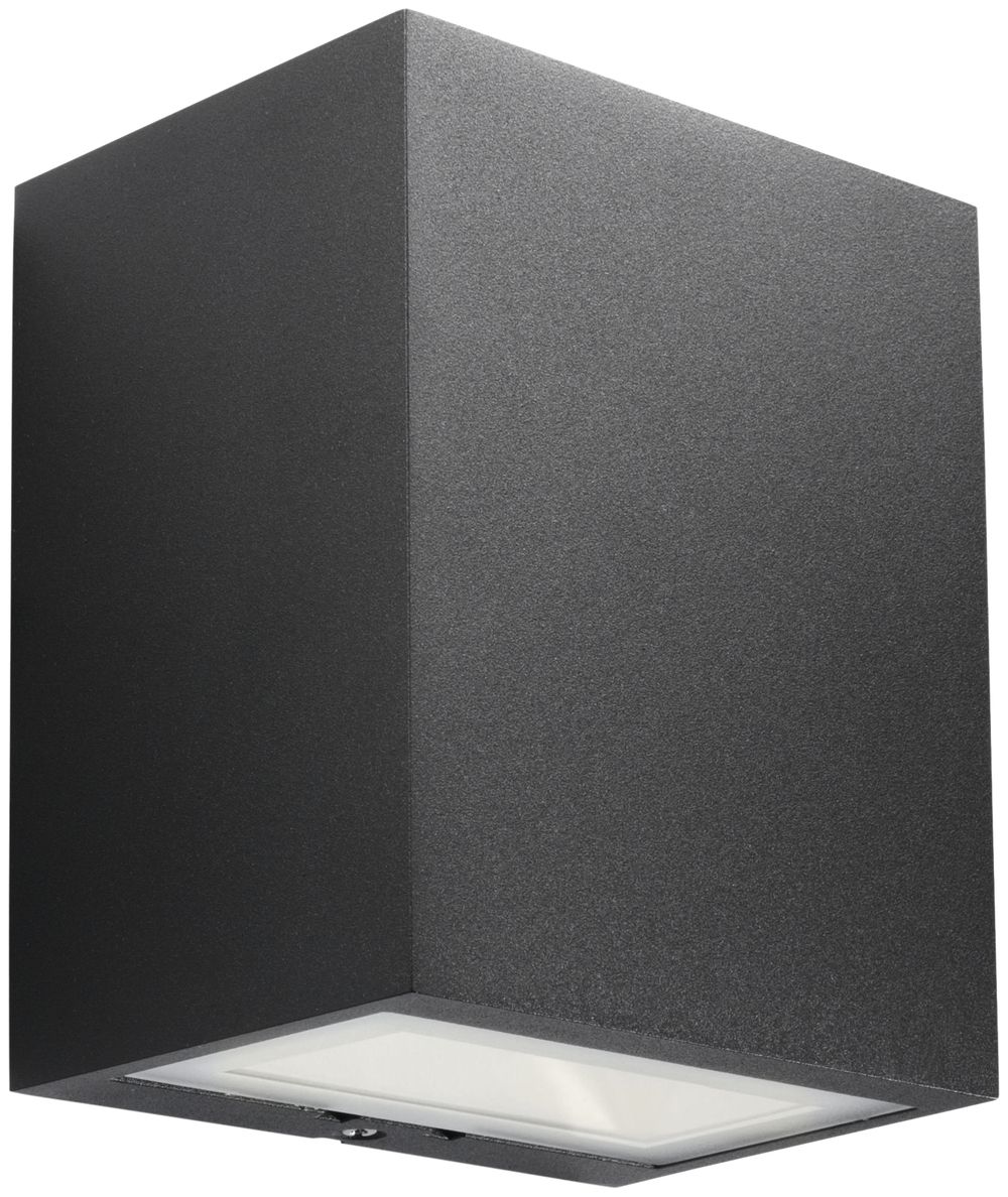 Applique LED Flagstone 7.5W 270lm IP44 nero