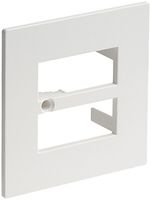 Disque frontal R&M 4RJ45 blanc
