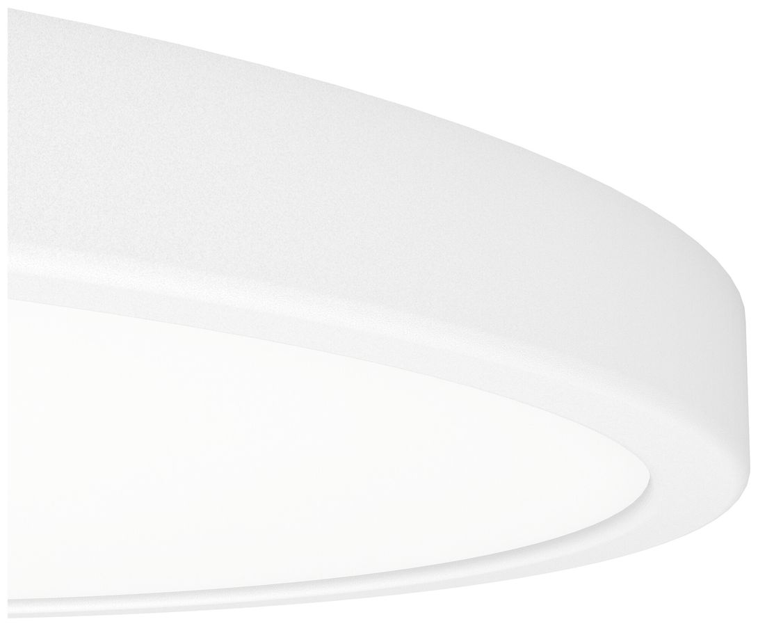 LED-Deckenleuchte Eglo FUEVA 21W 0…2850lm 2700…6500K IP44 DIM Ø389×25mm weiss