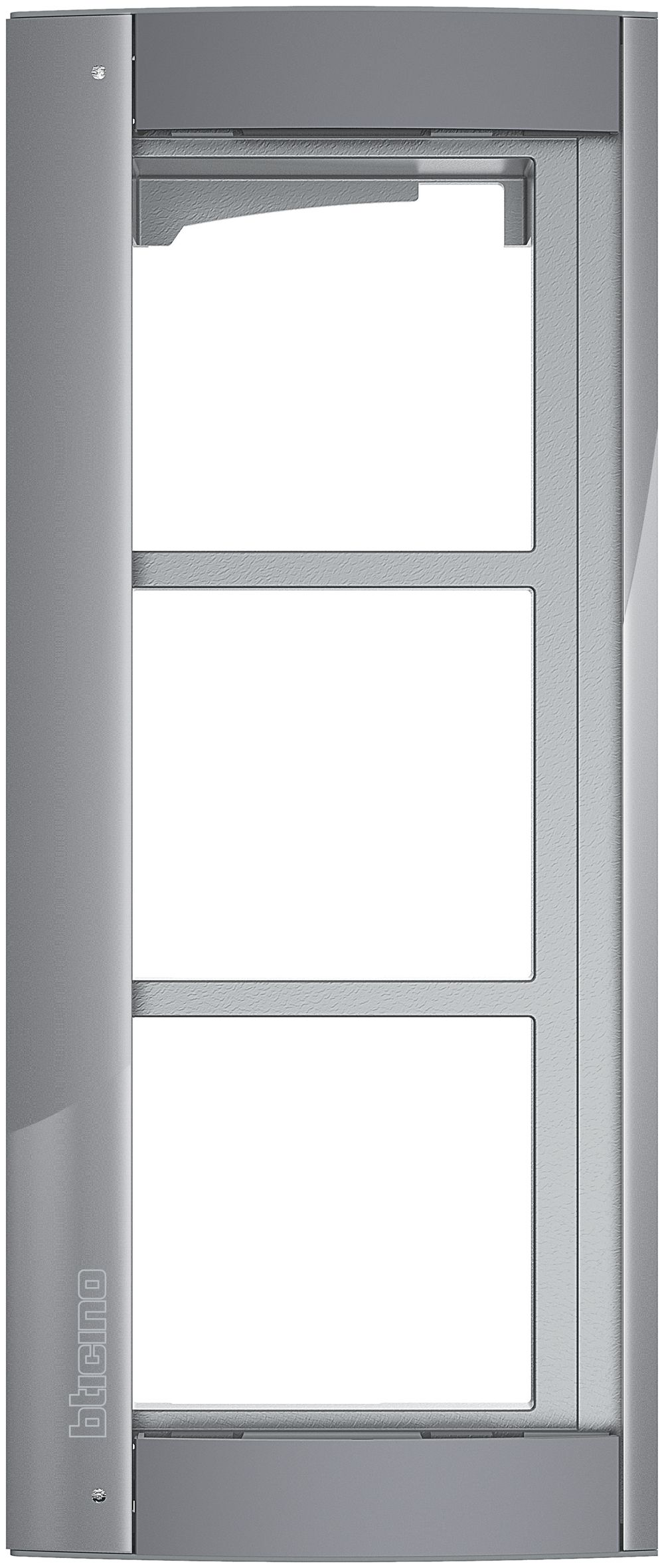 Abdeckrahmen+Träger Sfera für 3 Module graphitgrau
