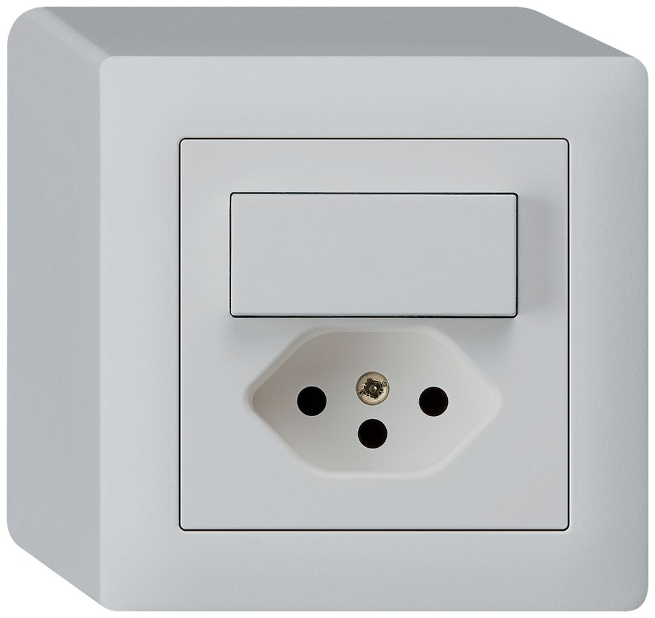 AP-Kombination I kallysto 6/1L+T13 ohne Kinderschutz hellgrau