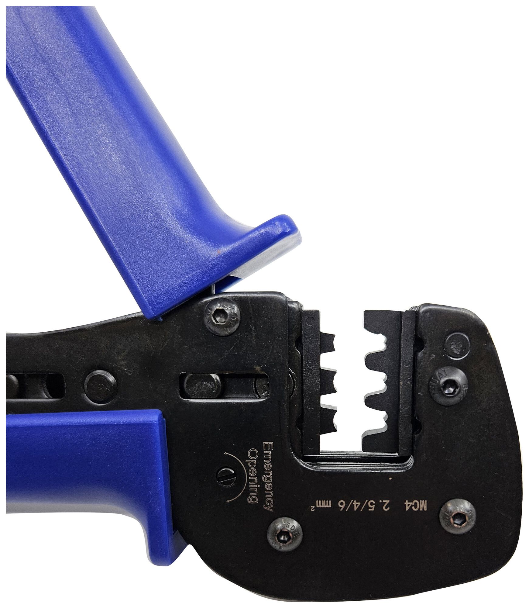 PV-Crimpzange ELBRO mit Einsatz für MC4/2.5…6mm²