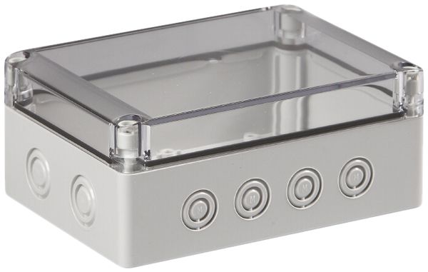 Scatola per apparecchio RW CUBO S 125×175×75mm SPCM trasparente