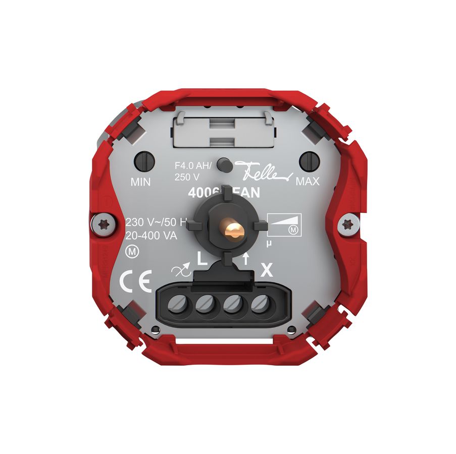 Régulateur de vitesse Feller SNAPFIX® monophasé 20…400VA