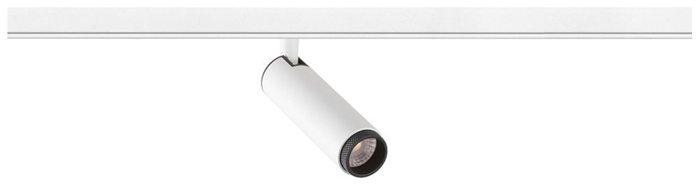 Spot LED SLV GRIP S 1×9.8W 530lm 927 29° DALI 48V AD Ø30×101mm blanc