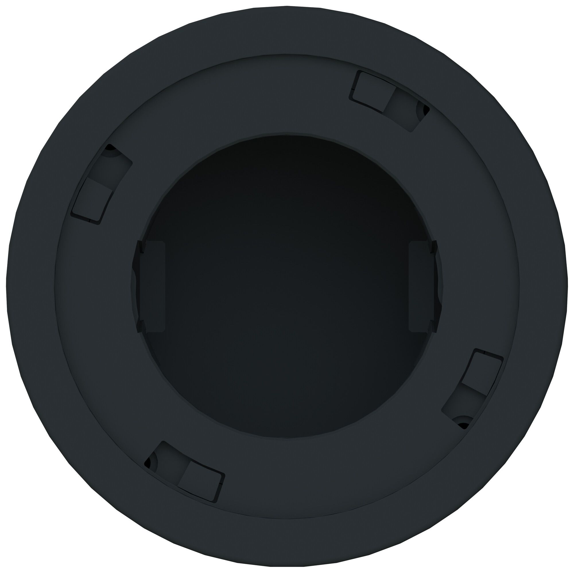 Scatola AP ABB i-bus Ø90×52mm nero