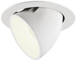 EB-LED-Downlight SLV NUMINOS GIMBLE XL, 37.4W 1050mA 3800lm 4000K 55° ws