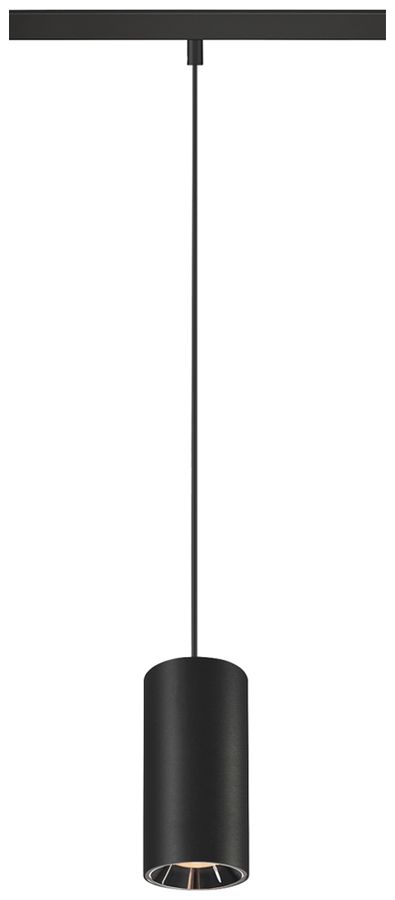 Lampada sospesa LED SLV NUMINOS S 48V TRACK DALI 16W 1000lm 927 Ø60 ne/Cr 40°