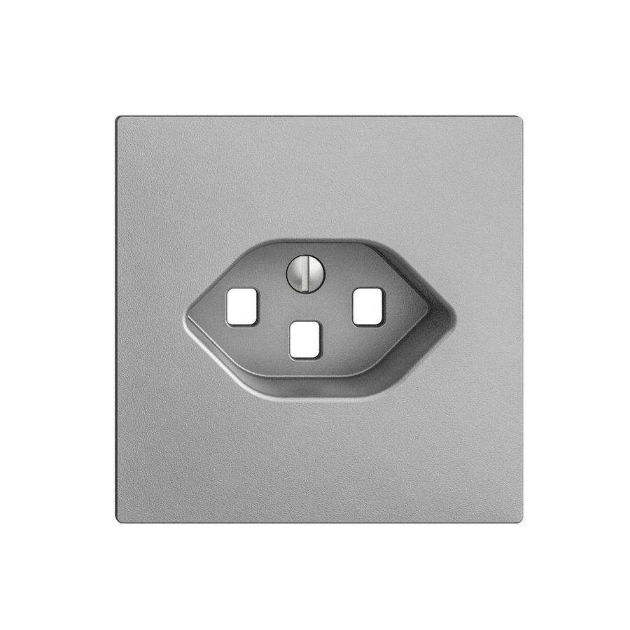 Plaque frontale EDIZIOdue 23 silver