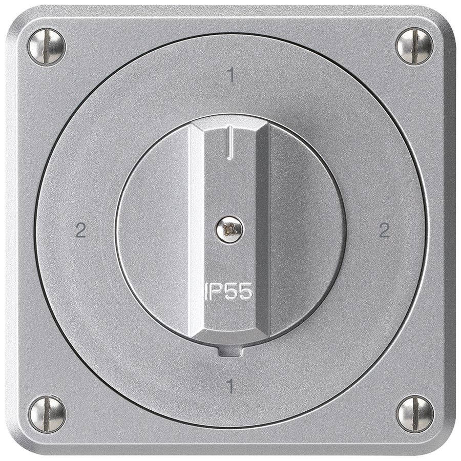 Interrupteur rotatif ENC robusto IP55 schéma 3/1P aluminium