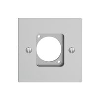 Montageset für XLR-Dose EDIZIOdue hellgrau